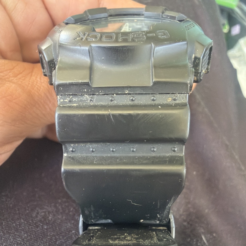 Casio G-Shock 5081 GA-100 Mens Watch 51mm Black Used Works-Needs Battery - Picture 3 of 10